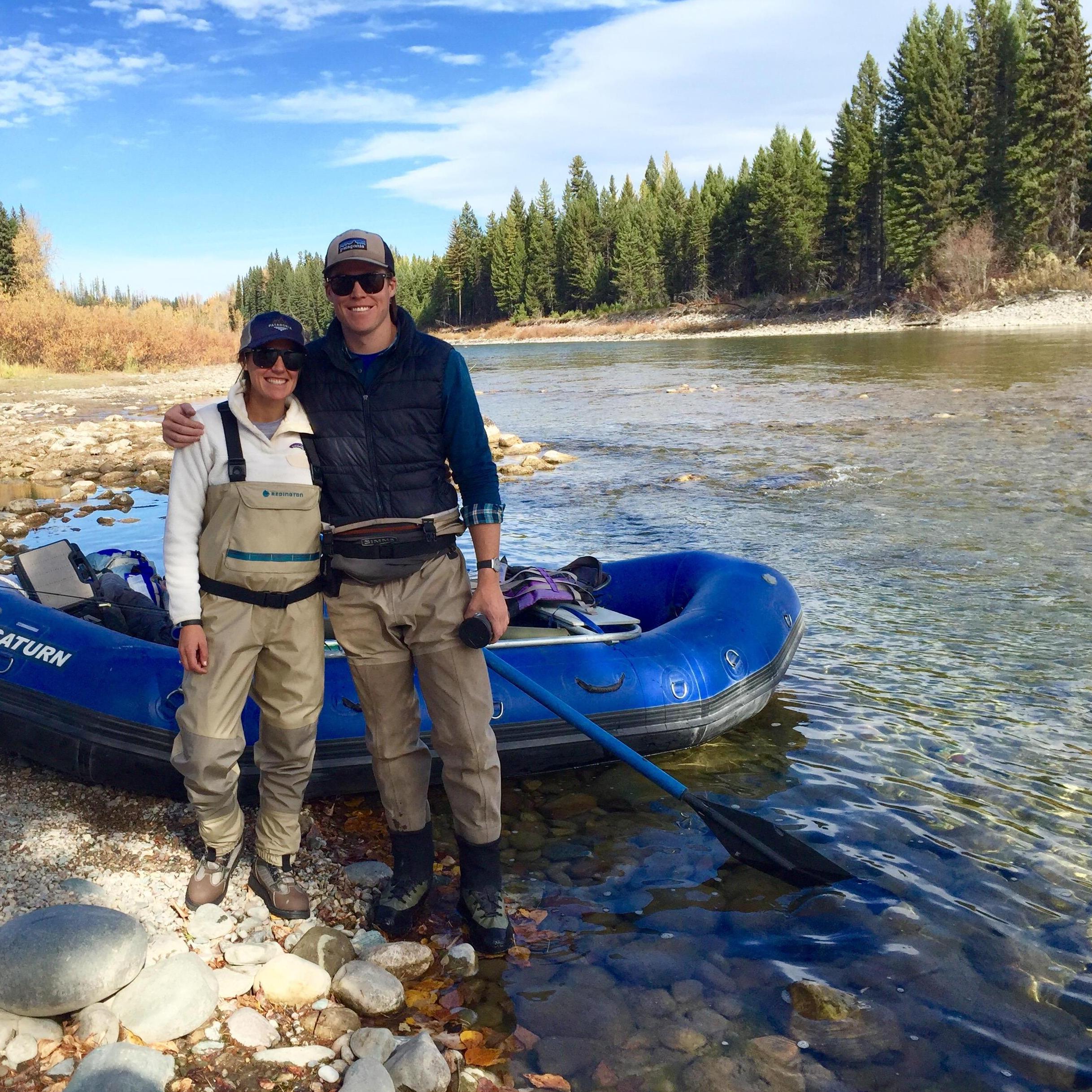 Fishing the North Fork.