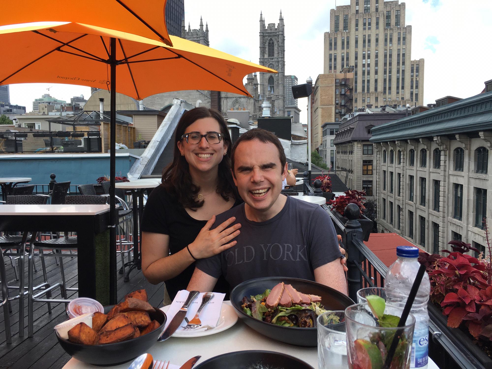 Rooftop Brunch - Old Montreal - Summer 2017