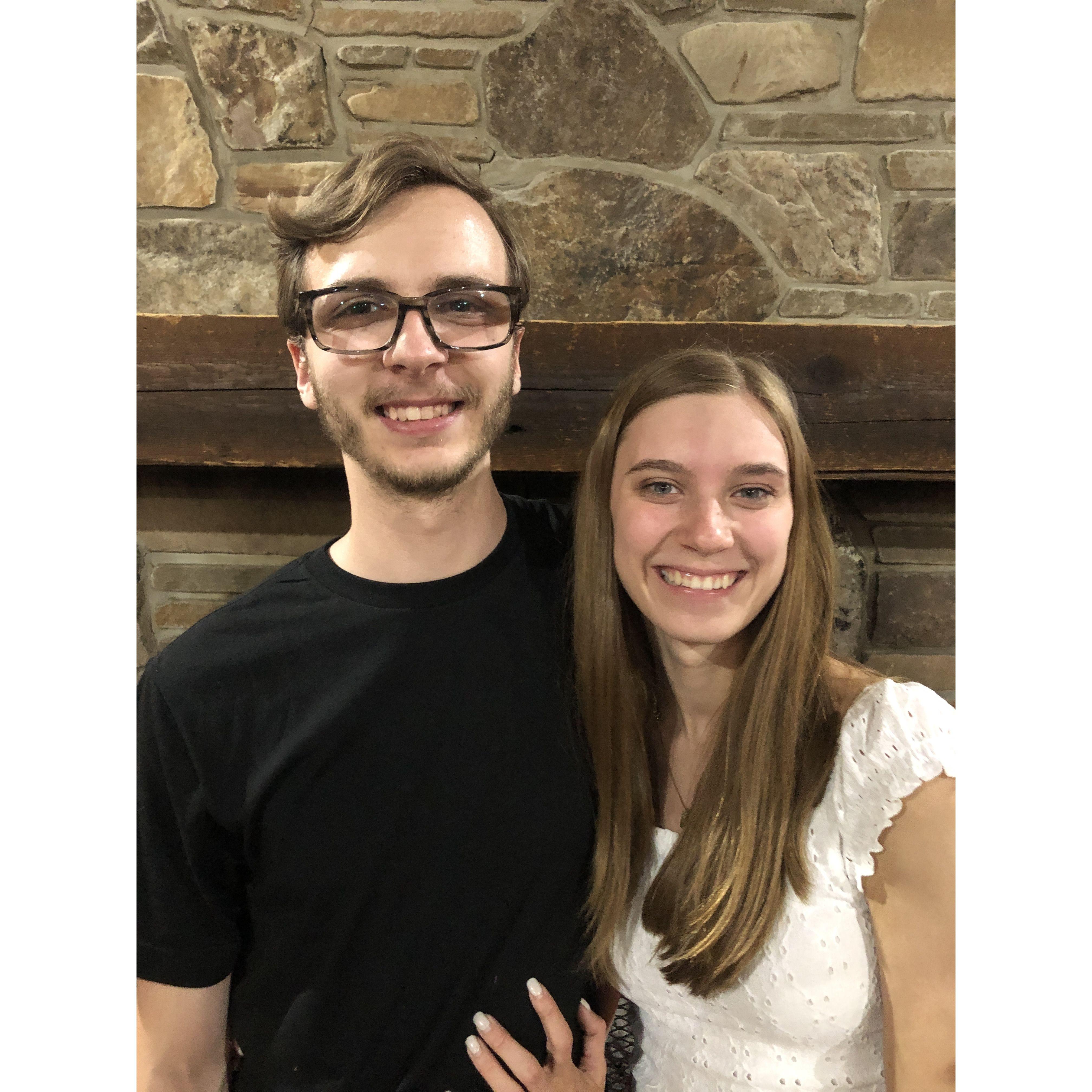 Lauren's graduation party