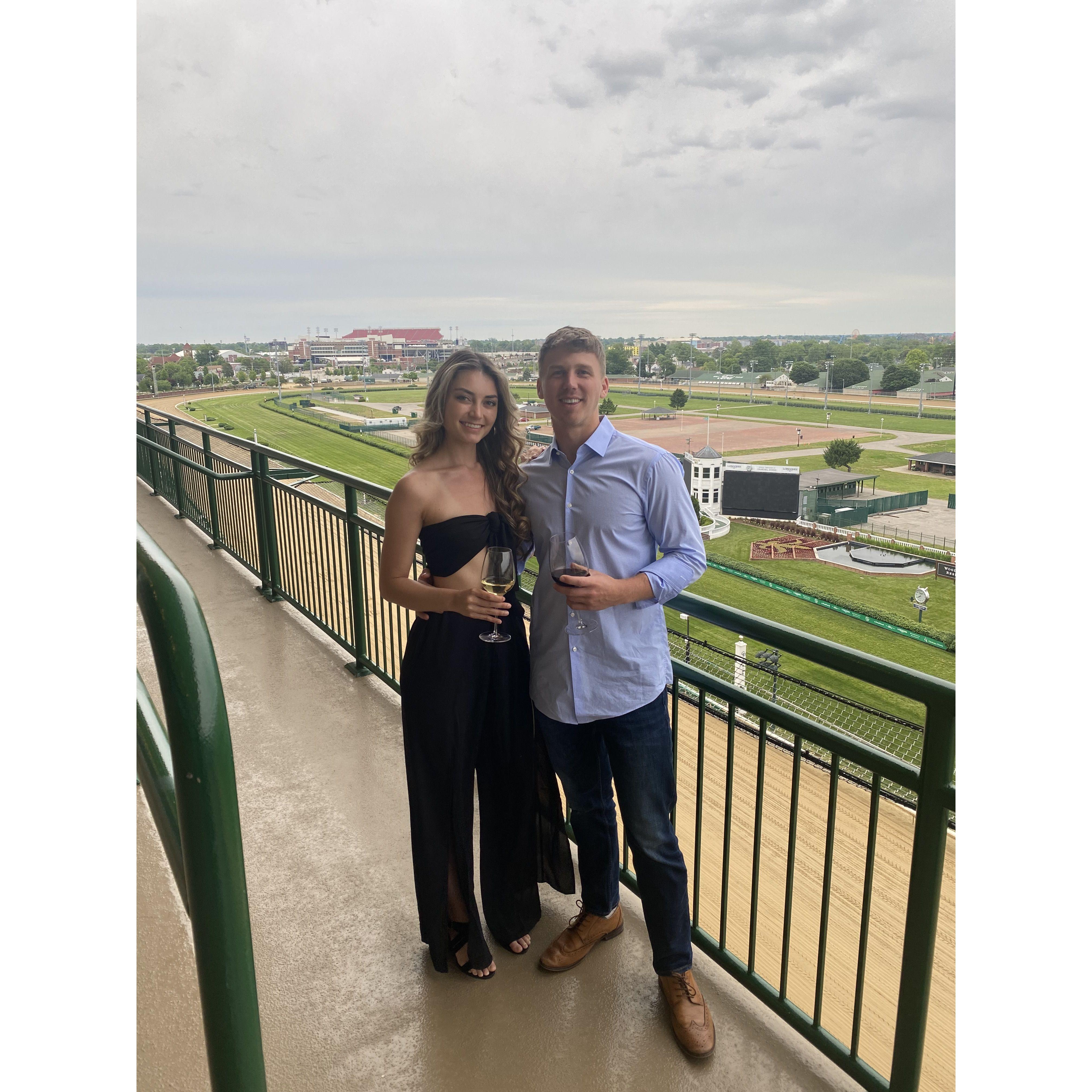 Our first Dinner date together at Matt Winn's