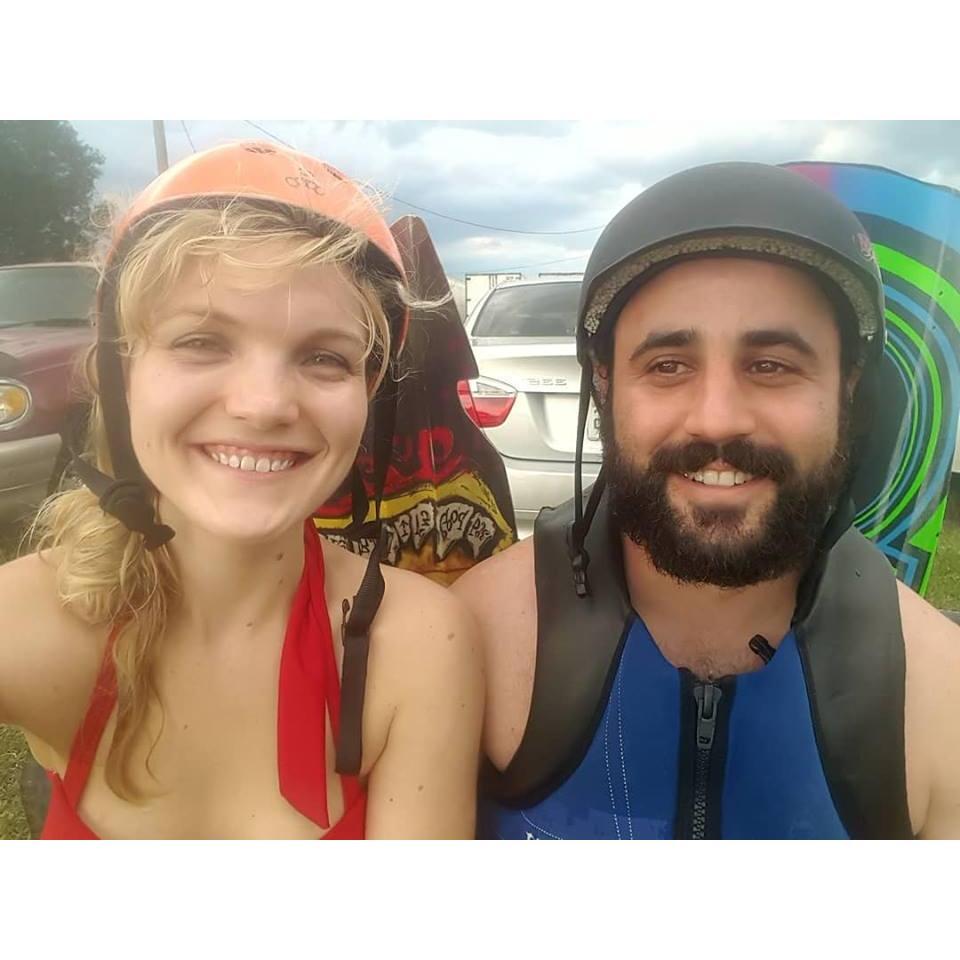Wakeboarding is an activity that Nate and Kaley love to do together, along with playing video games, going to concerts, eating tons of great food, and just generally being around each other.