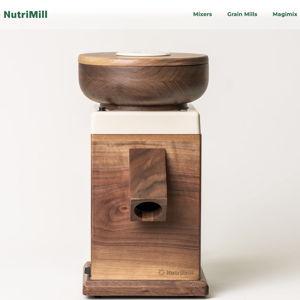 NutriMill- Harvest Grain Mill - Walnut Cream