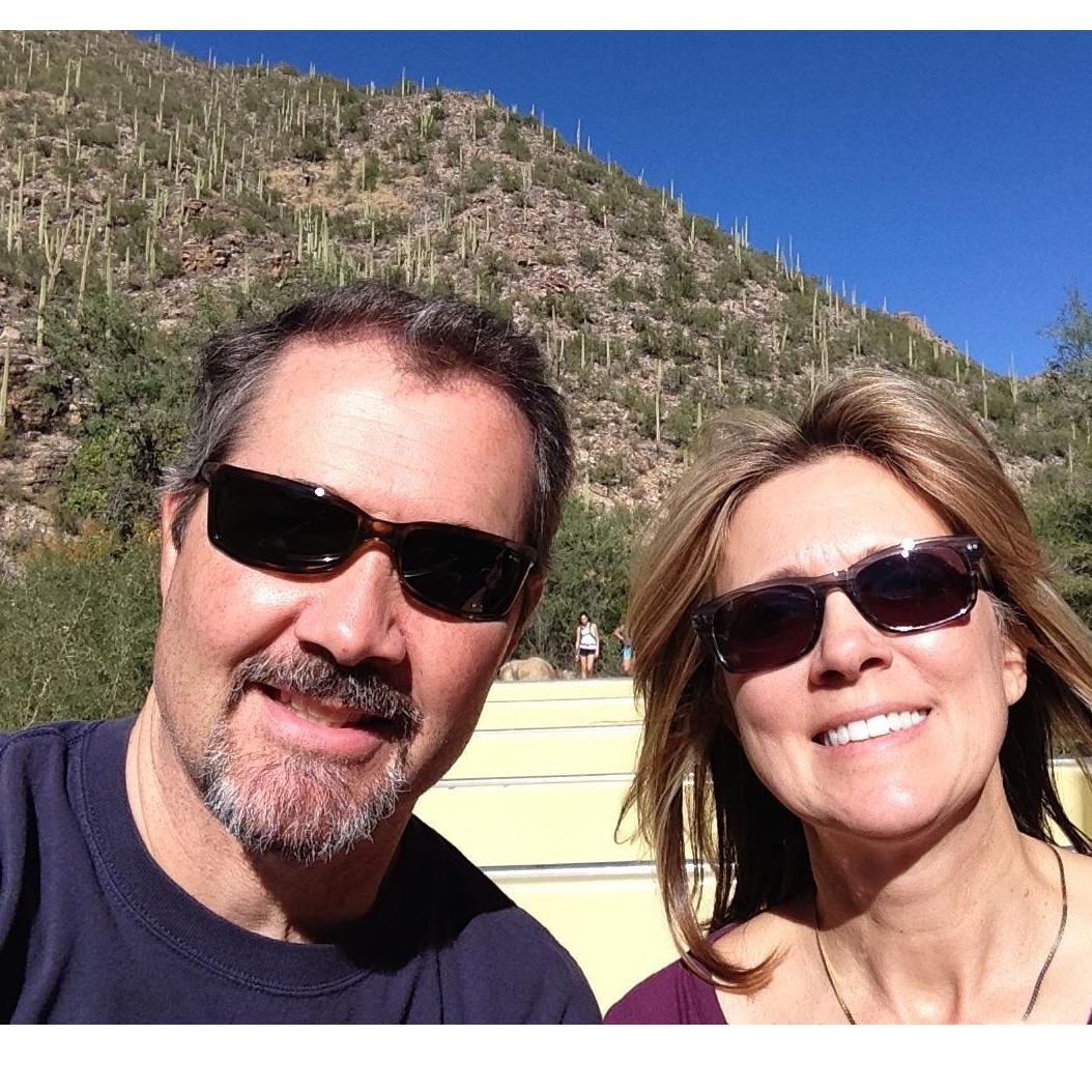 Cactus Hill . . .  we hiked down, but took the shuttle up this mountain.