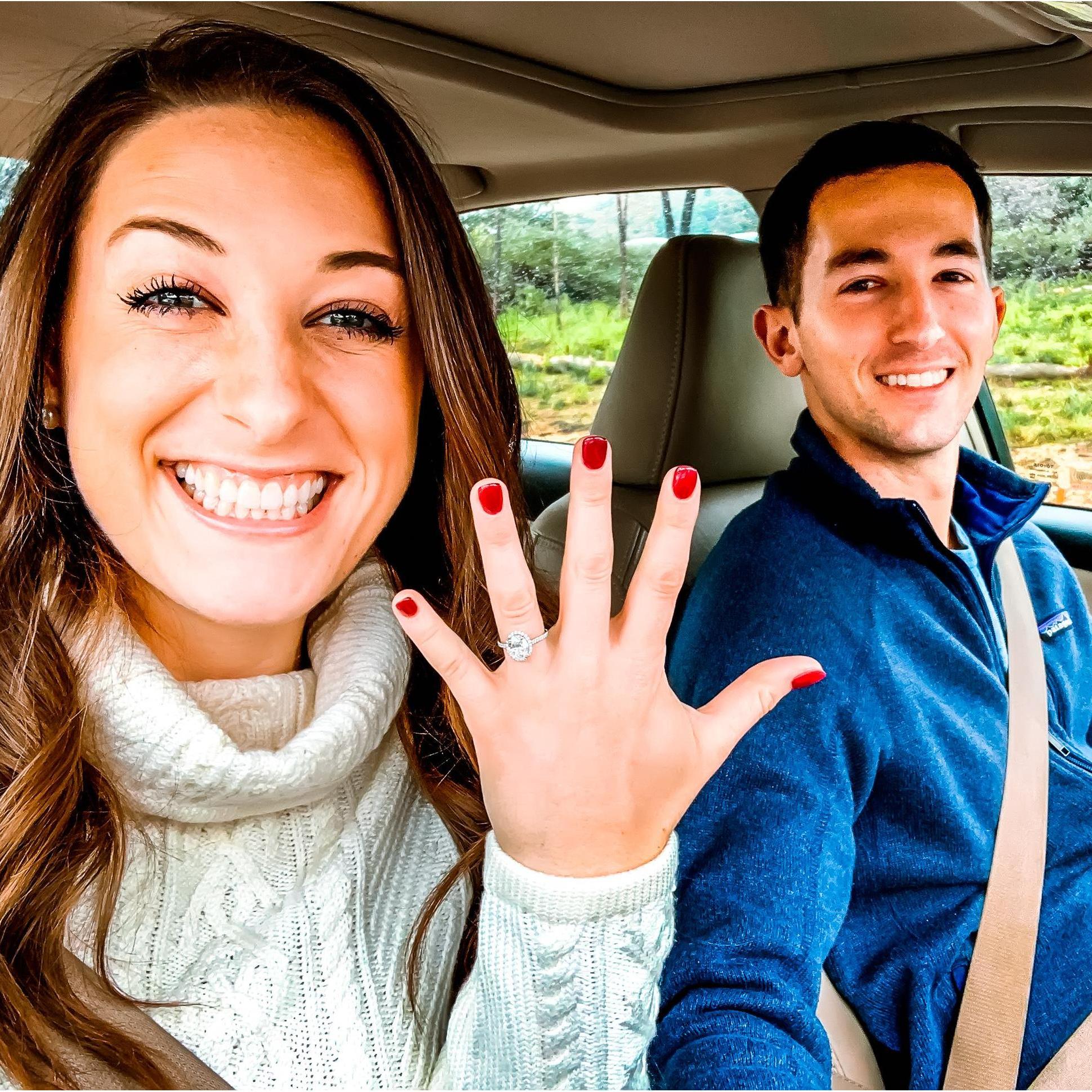 So excited to spend the rest of our lives together!