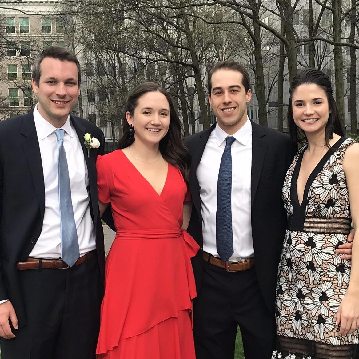Mike & Kate Russin — Brother-in-Law & Sister of the Bride
2019
Pittsburgh, PA