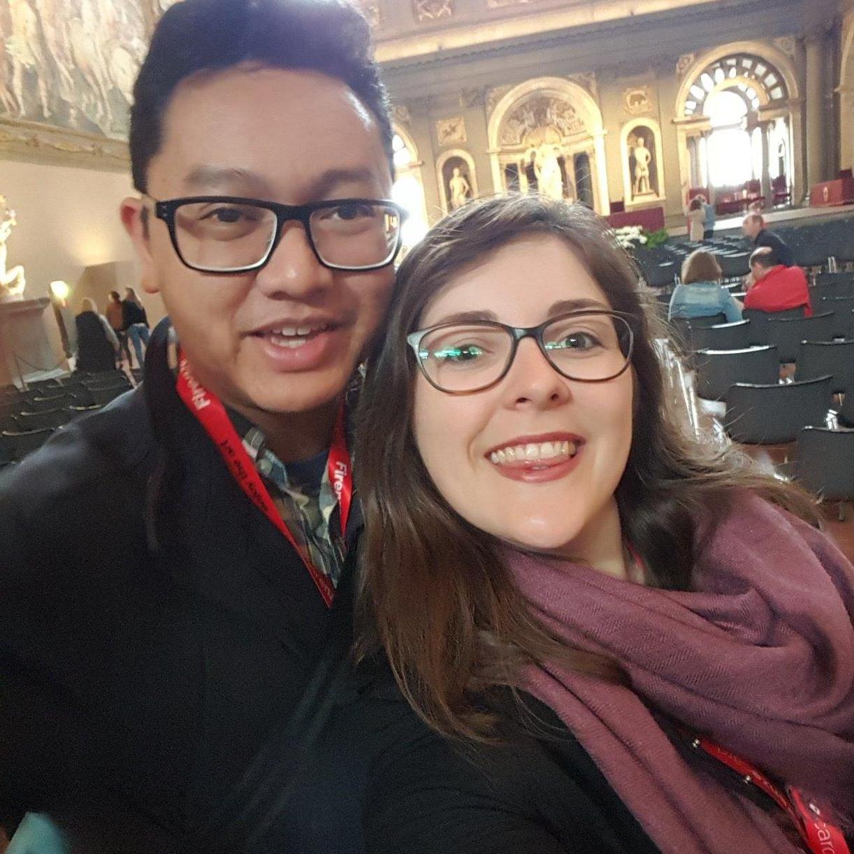 Haven't quite mastered the couple selfie yet... Italy May 2017
