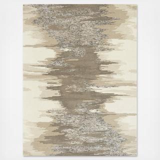 Birch Wool-Blend Abstract Rug