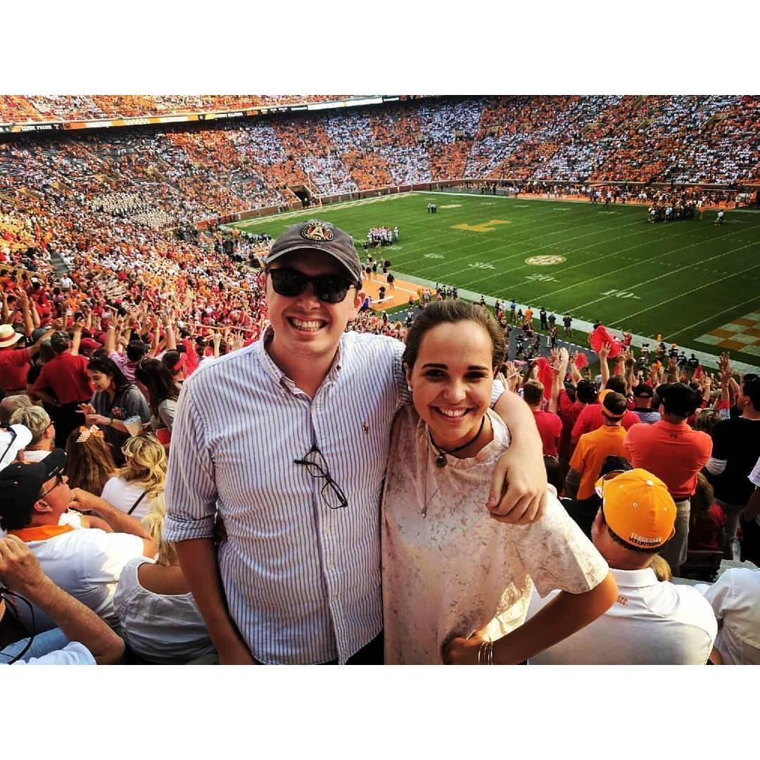 We kind of like going to sporting events.