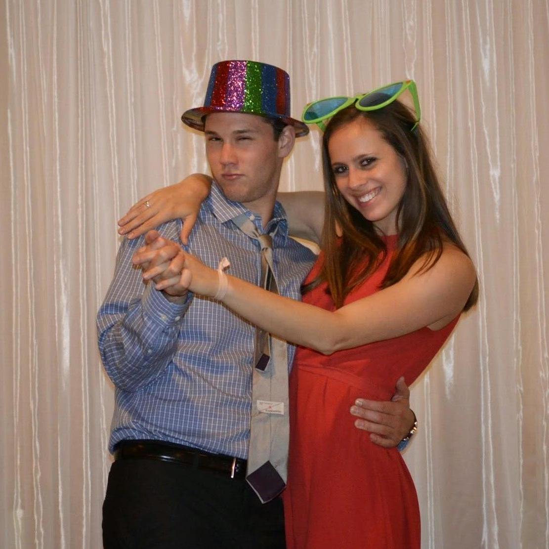 Photobooth fun at cousin Leah and Aaron's Wedding!