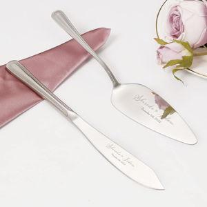 Custom Cake Cutting Set
