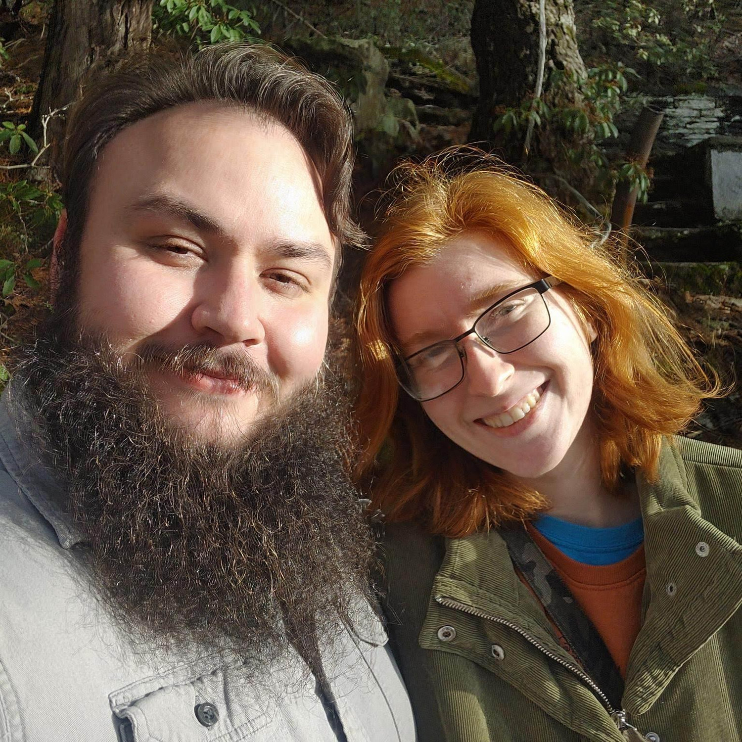 Hiking in the Wood
