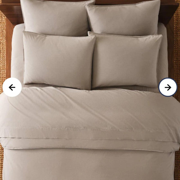 Queen - Oak Chambry Washed Classic Percale Hardcore Sheet Bundle