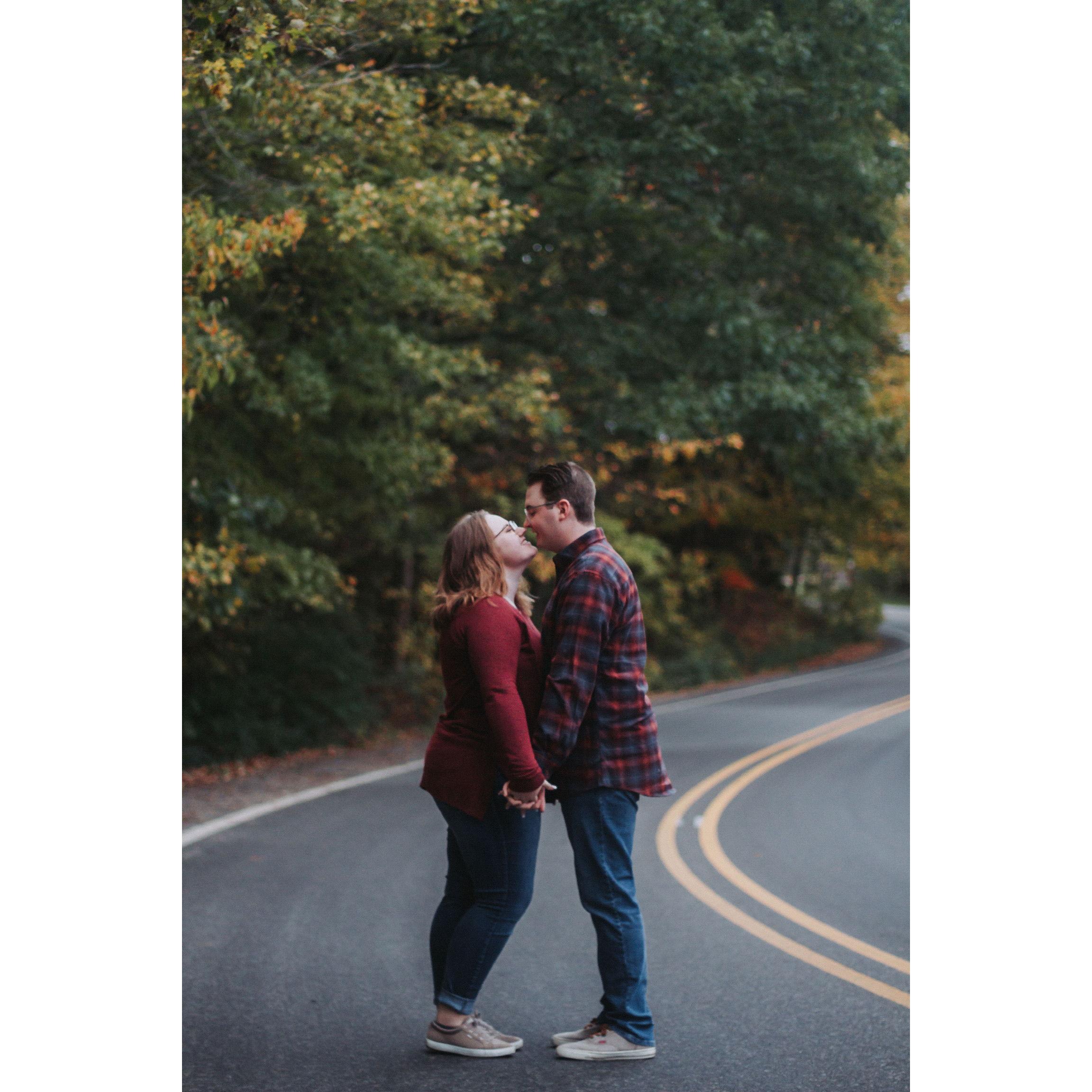 Our first professional pictures taken together.