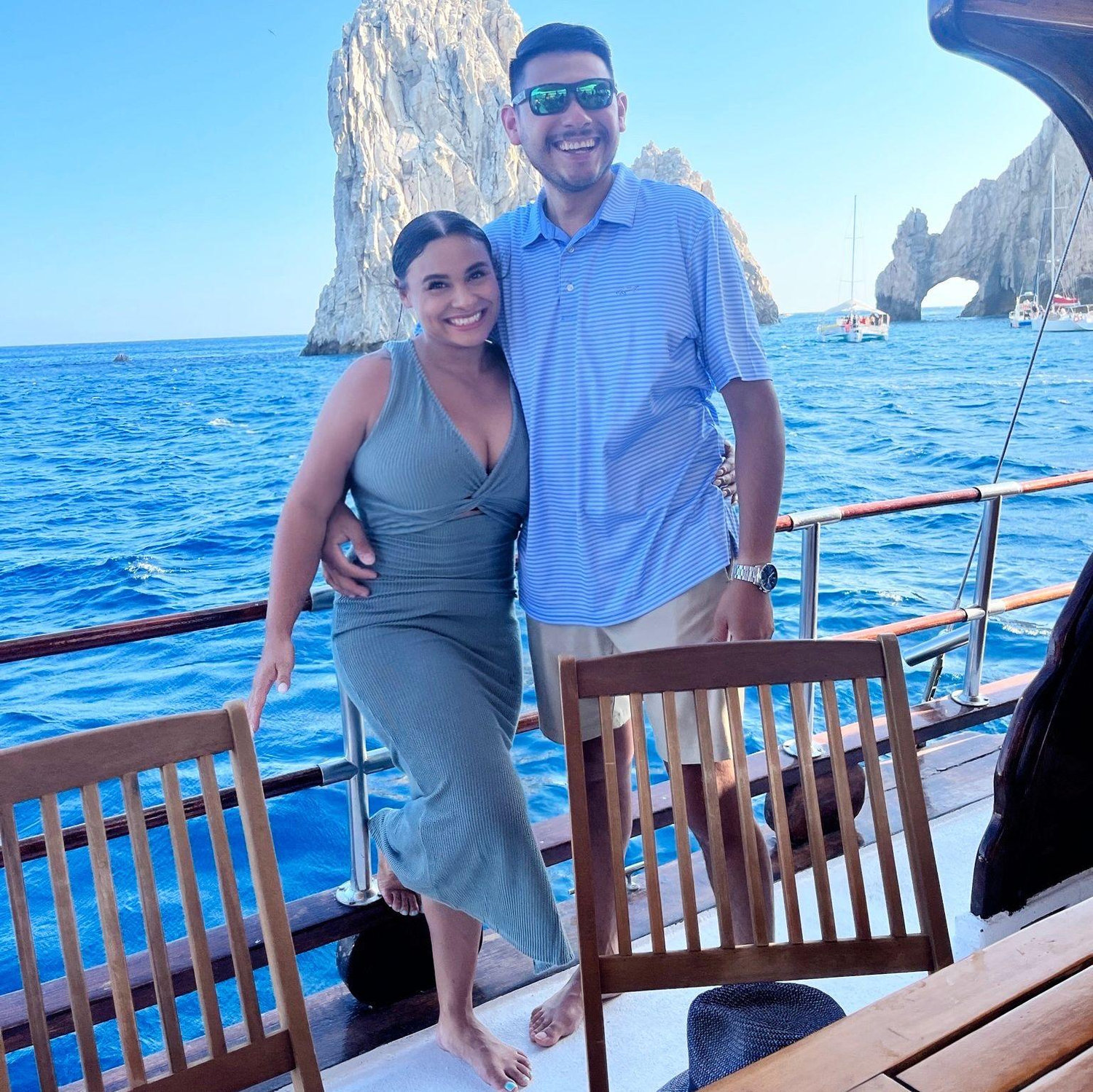 Mexico, our first trip together—good vibes, great memories, and the beginning of us.