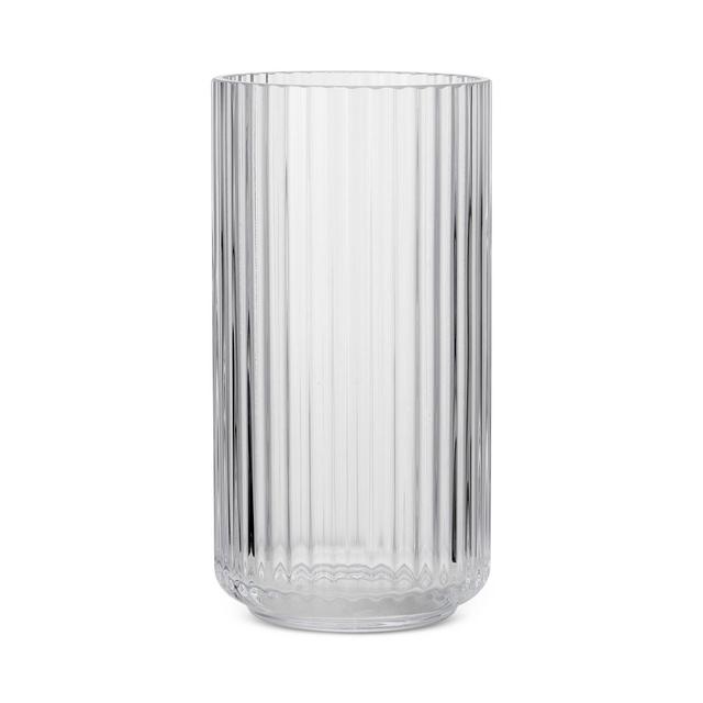 Rosendahl Lyngby Vase, Clear Mouth Blown Glass