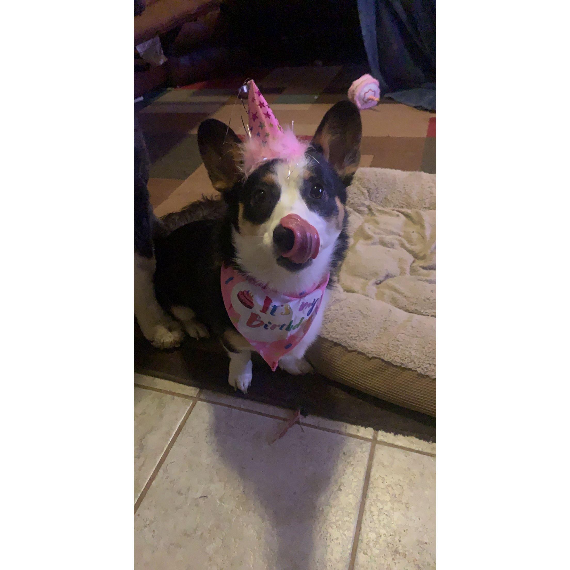 Her 1st birthday