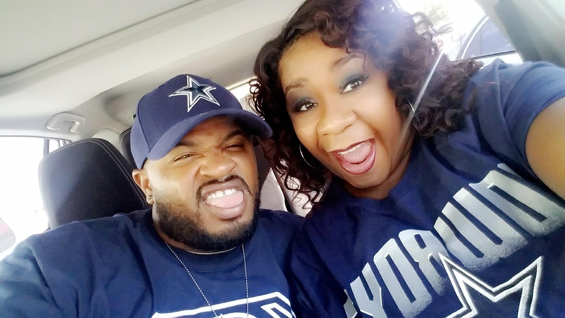 Took him to see his favorite NFL team for his birthday. Go Cowboys!!