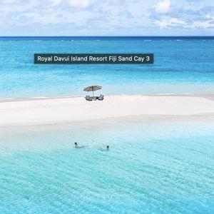 Sand Cay Beach Picnic
