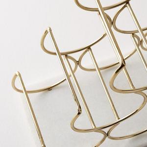 Brass Wine Rack