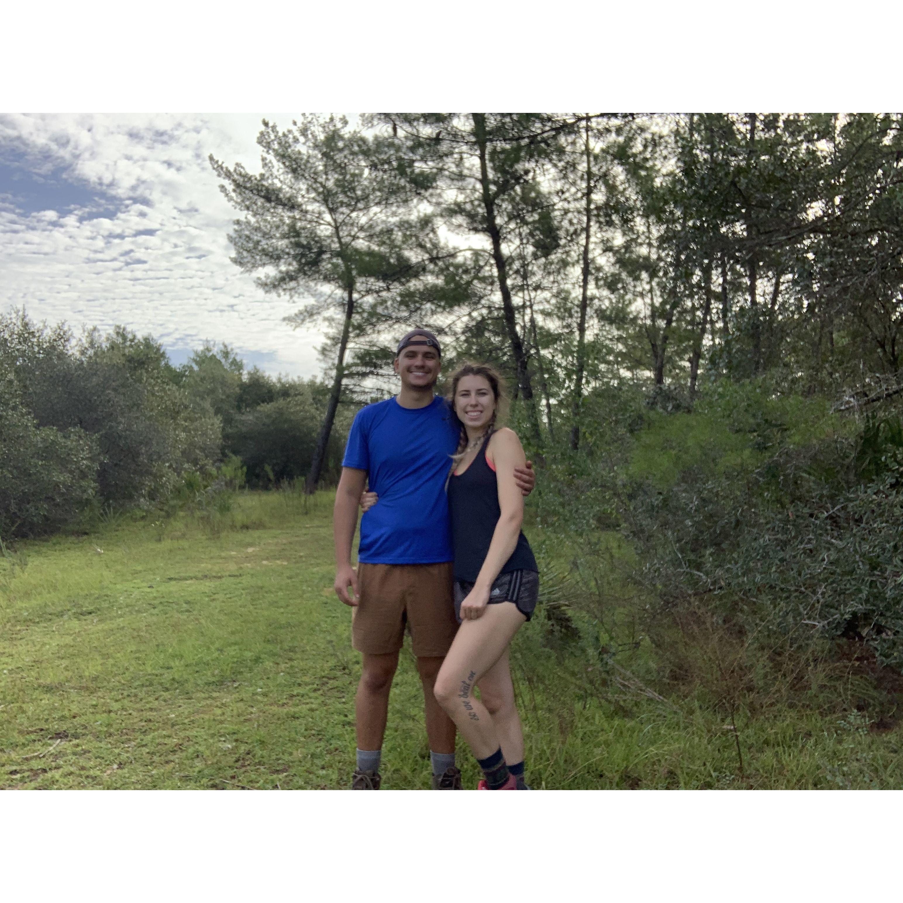 First camping trip together - Ocala National Forest