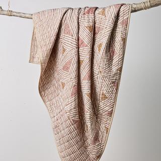 Lucky Brand - Faux Kantha Throw