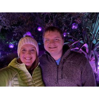 Christmas light show