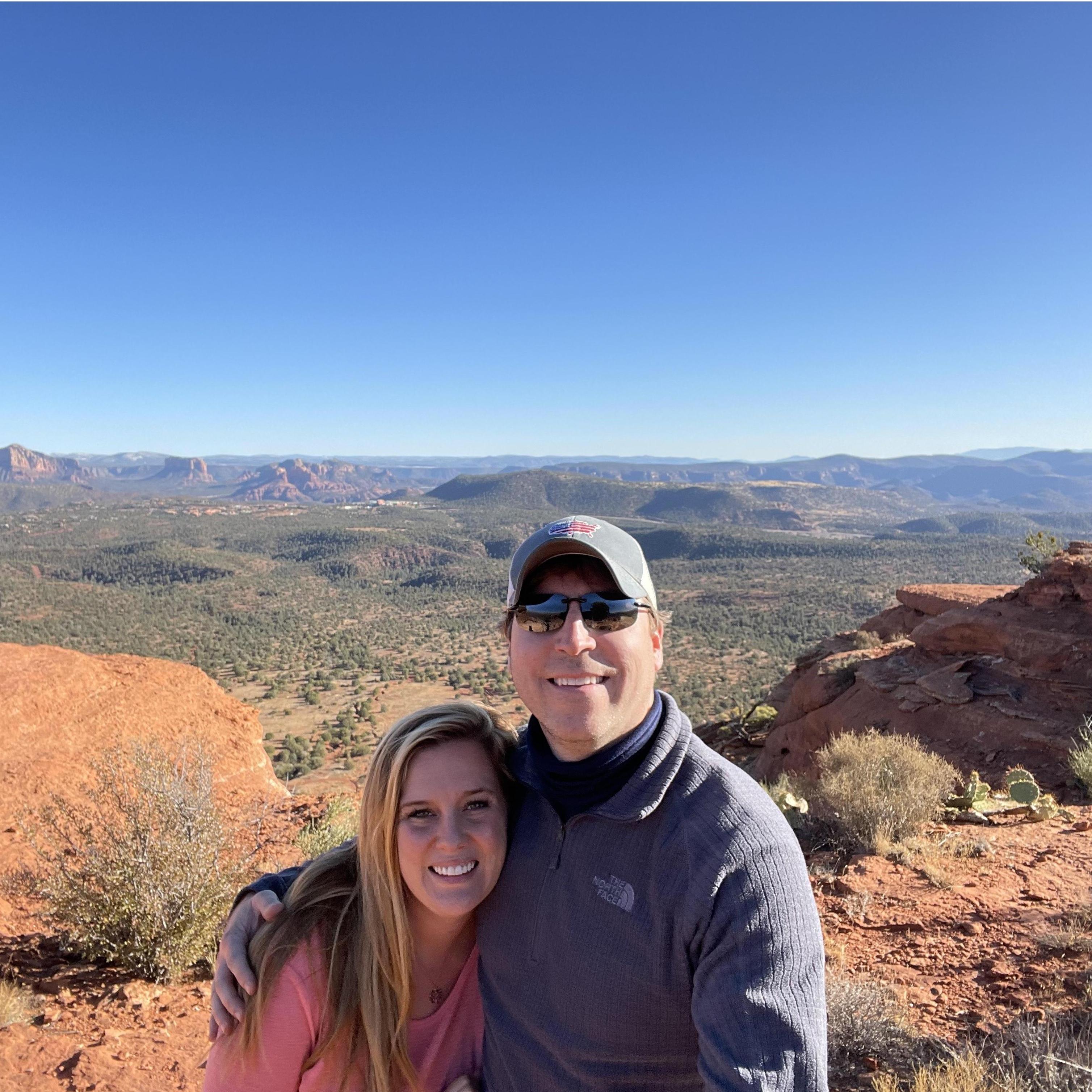 5,000 ft. up in Sedona, AZ (Cockscomb Peak)