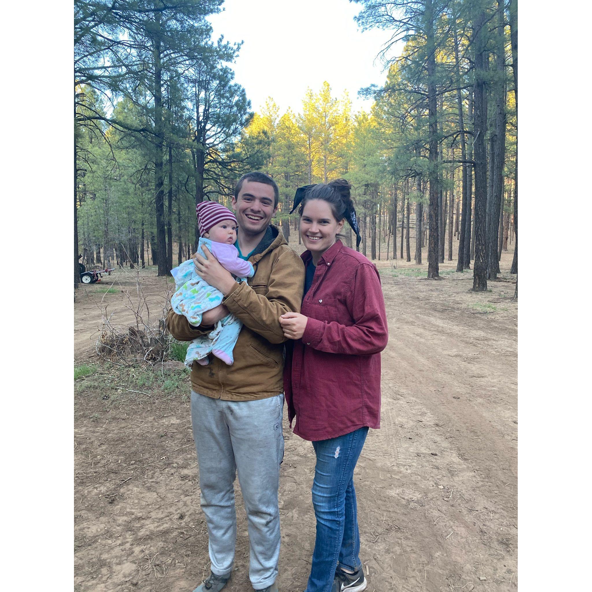We love camping! 
Coconino National Forest, AZ