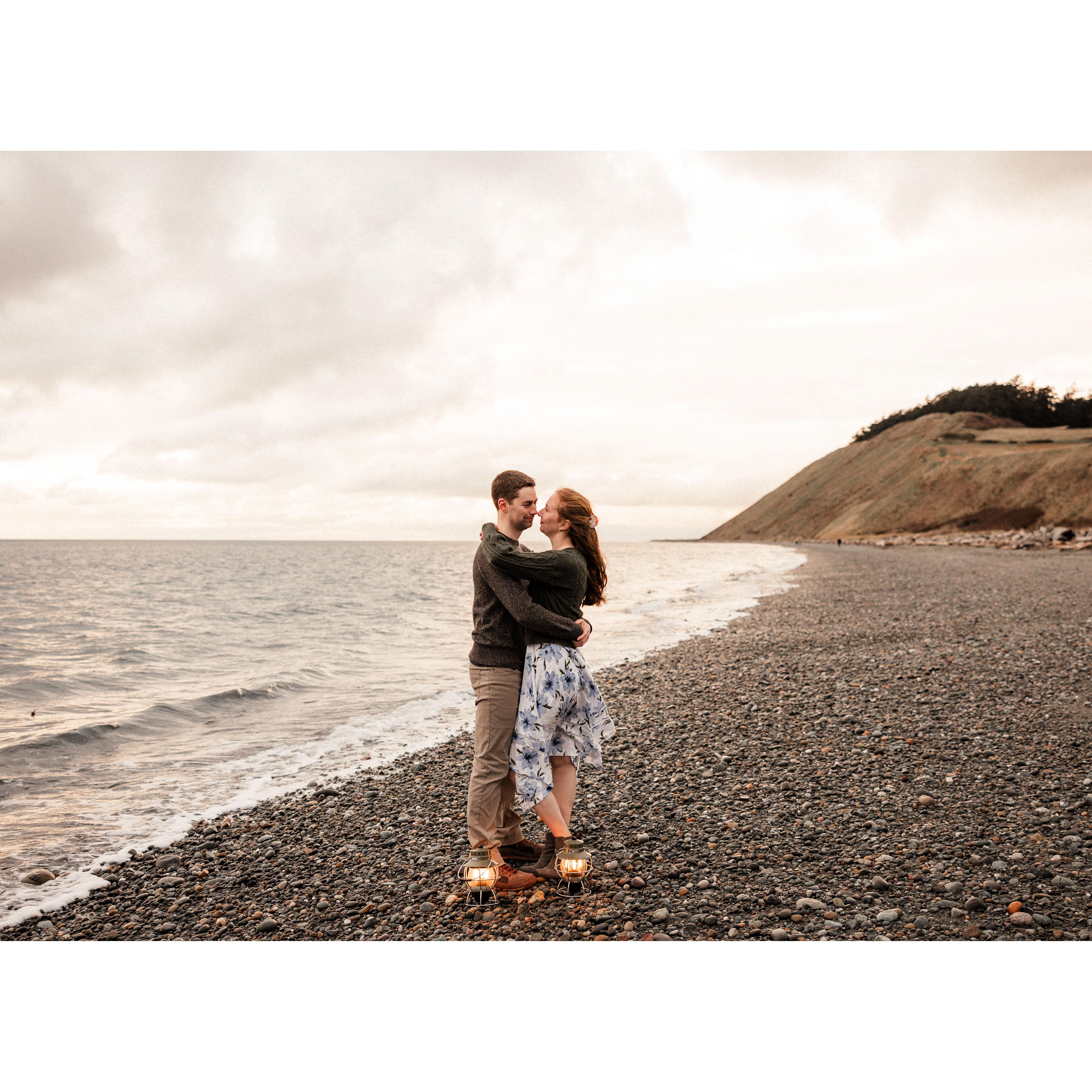 Engagement Photos! Ebey's Landing - Whidbey Island