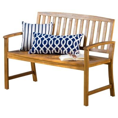 Loja Acacia Wood Bench - Christopher Knight Home