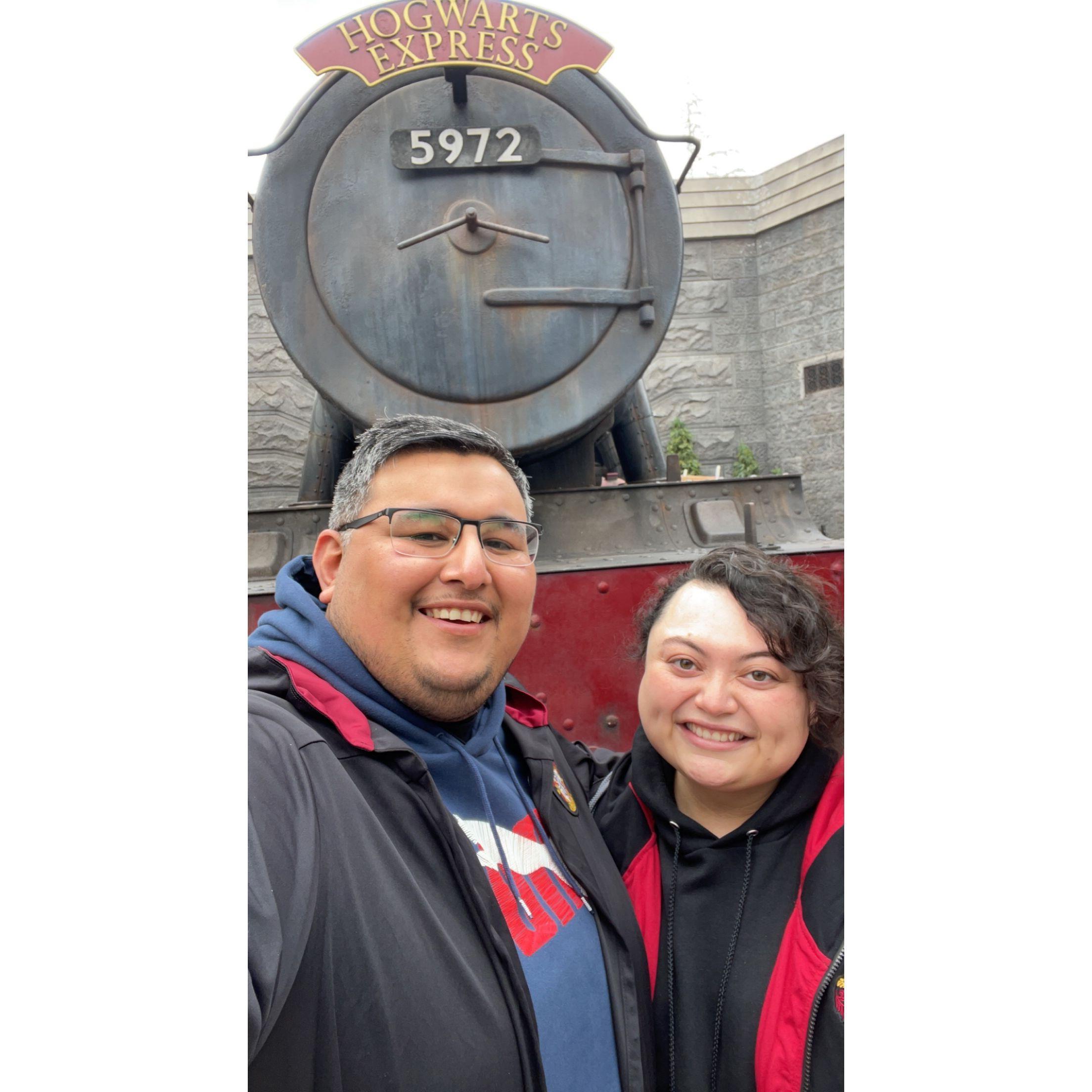 Living out our ultimate fantasy #potterheads