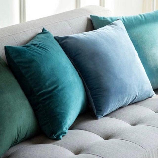 Velvet throw pillow cover - Velvet pillow...