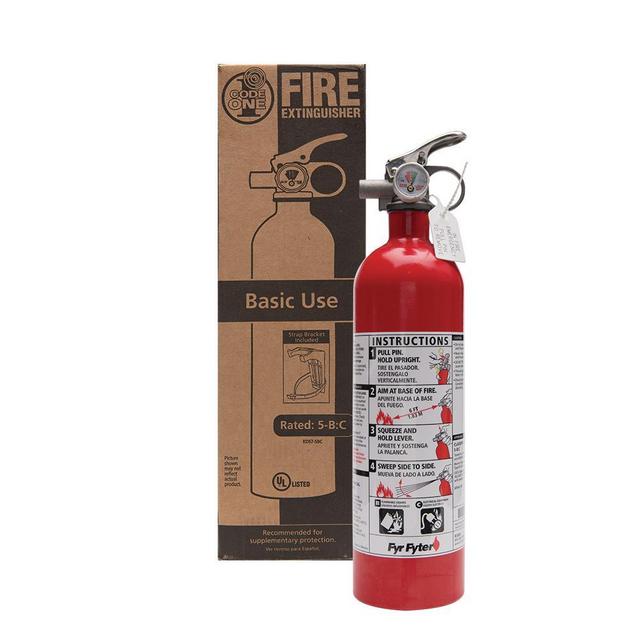 Code One 5-B:C Rated Disposable Fire Extinguisher