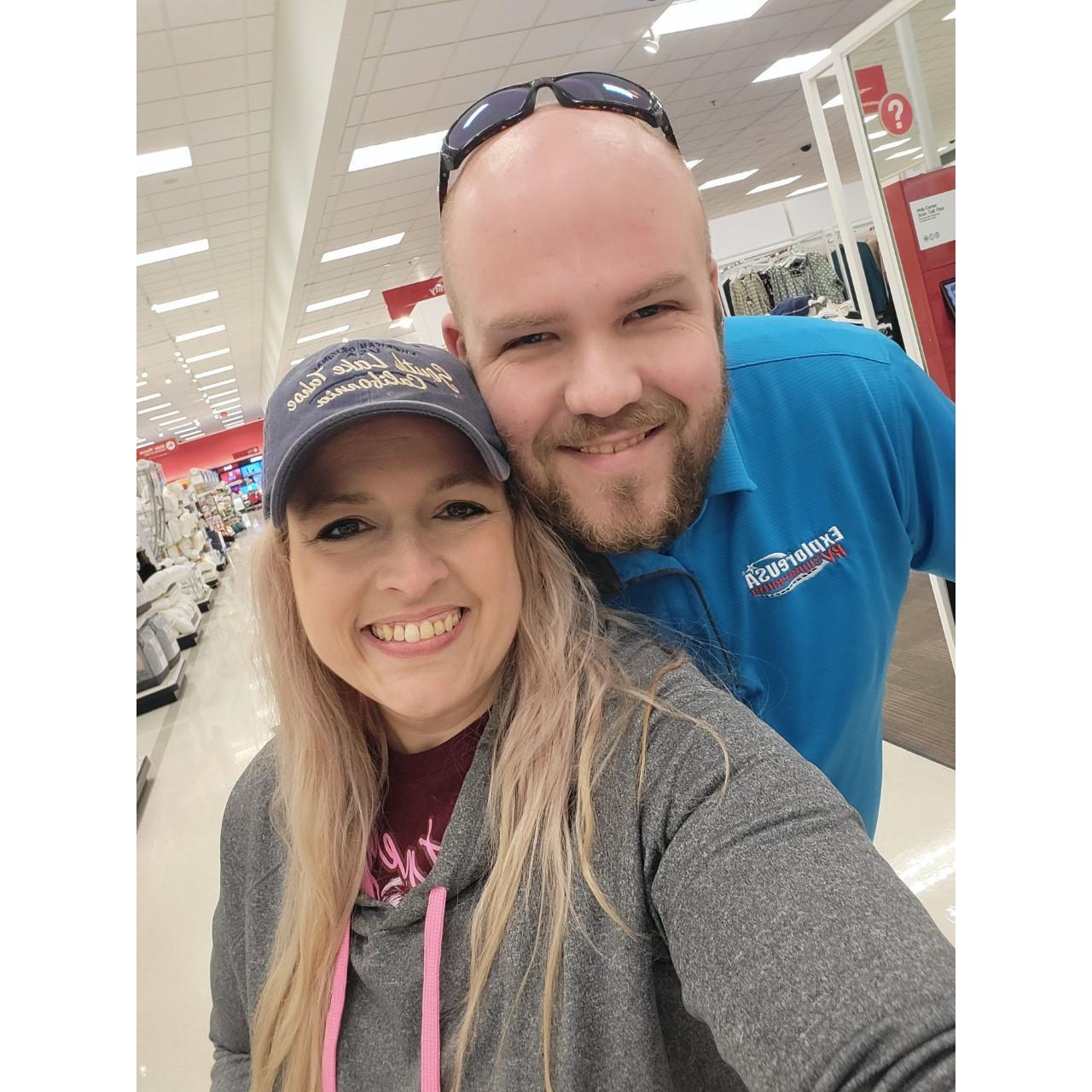 "Babe, do you want to take a Target selfie with me?" - Ryan