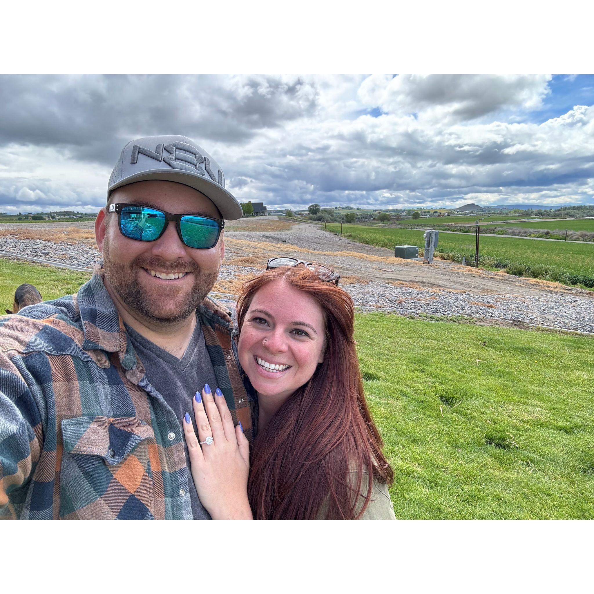 He FINALLY asked!