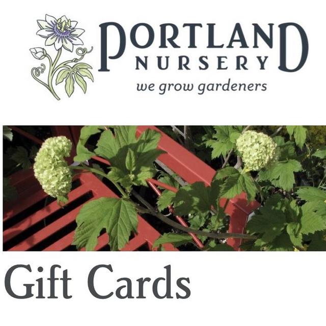Portland Nursery Gift Cards
