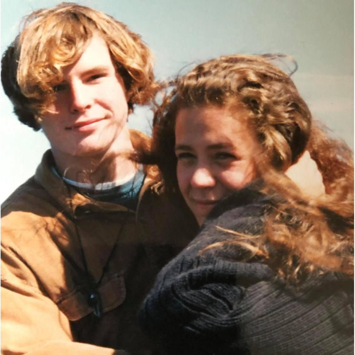 First date on a whale watch. 1994.
