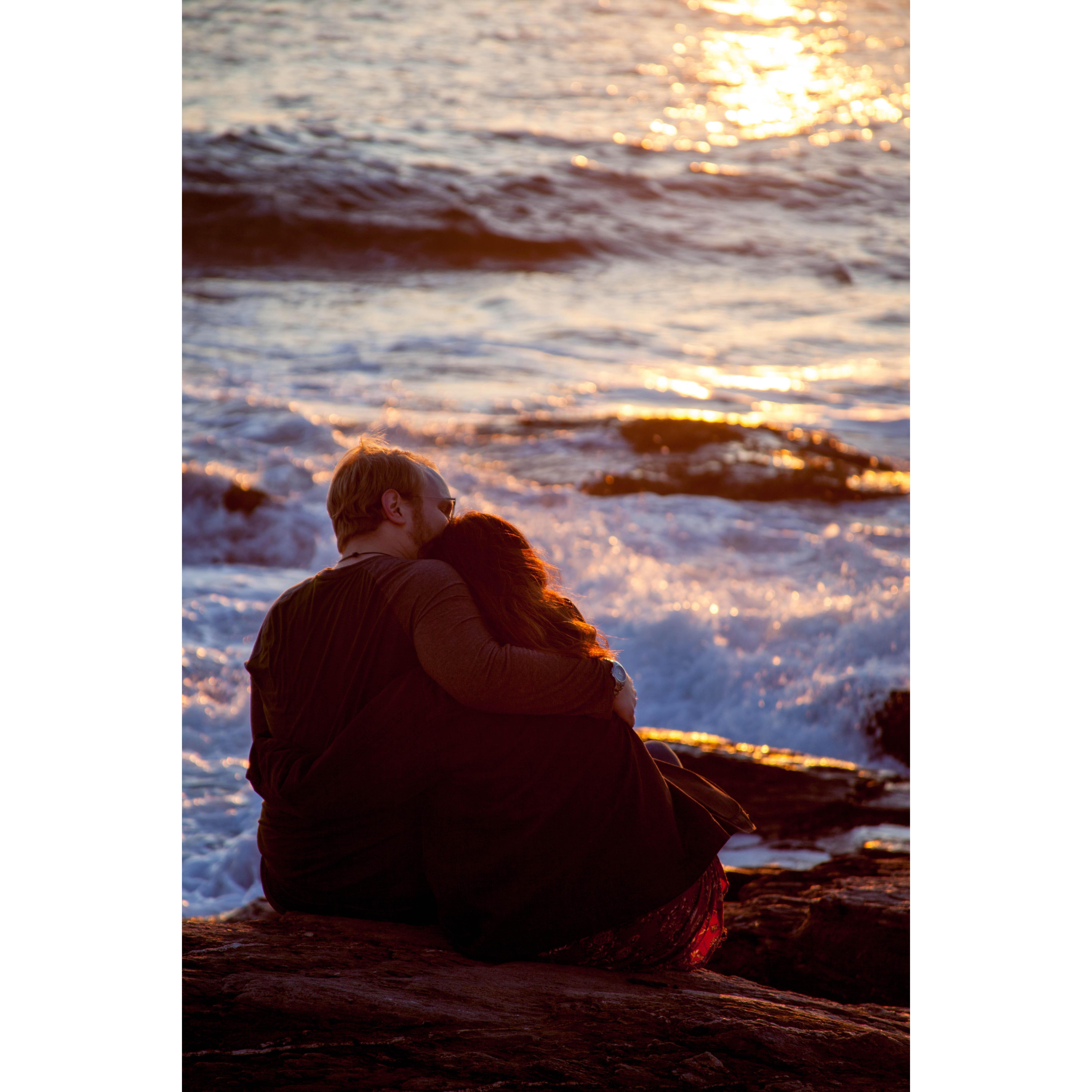 Engagement at Beavertail, Jamestown, RI