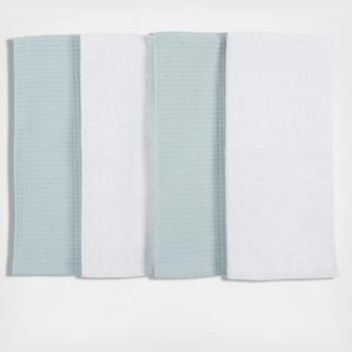 Linden Reversible Terry Kitchen Towel, Set of 4