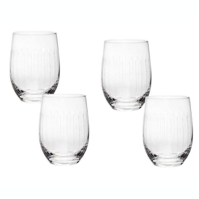 Our Table™ Lincoln Stemless Wine Glasses (Set of 4)