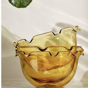 Lilypad Glass Nut Bowl