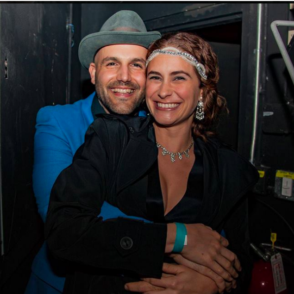 The night he proposed - YES!