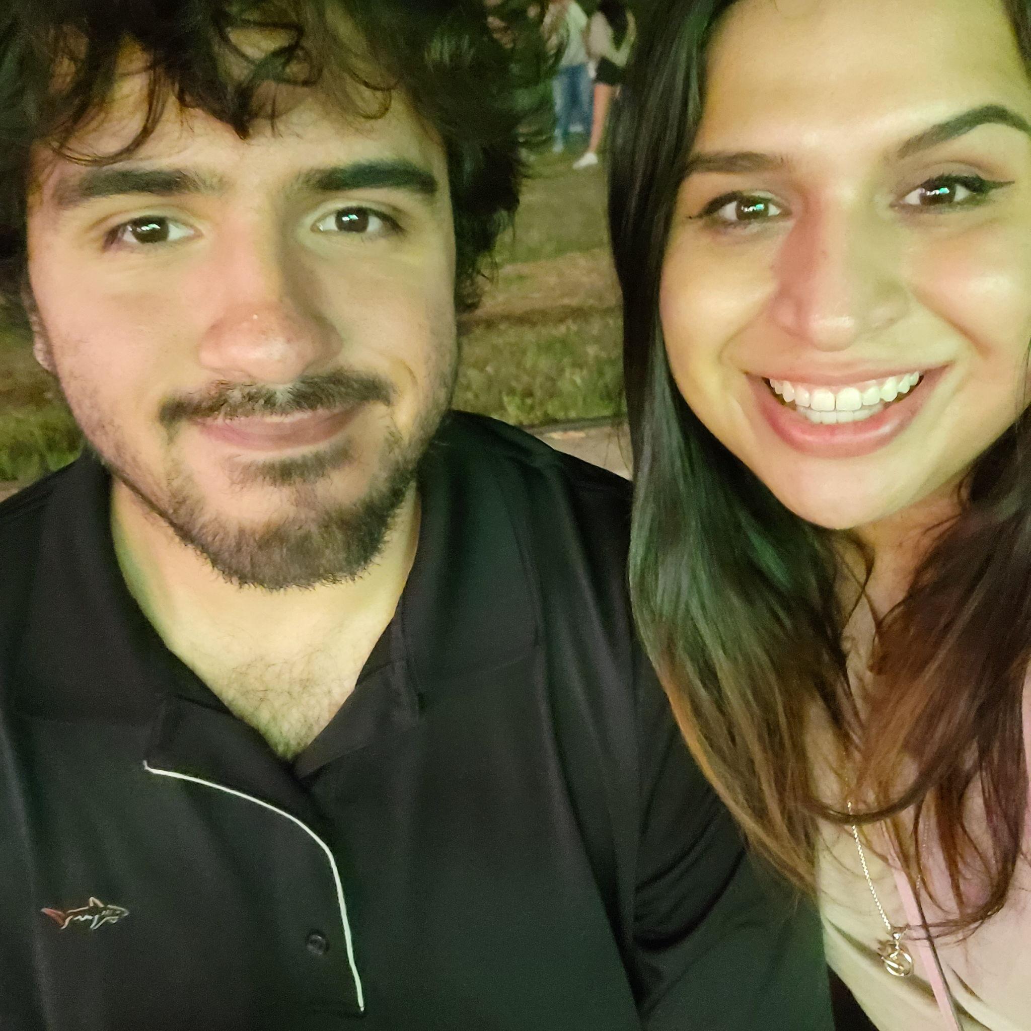 We went to Oktoberfest together and he won the ax throwing competition.