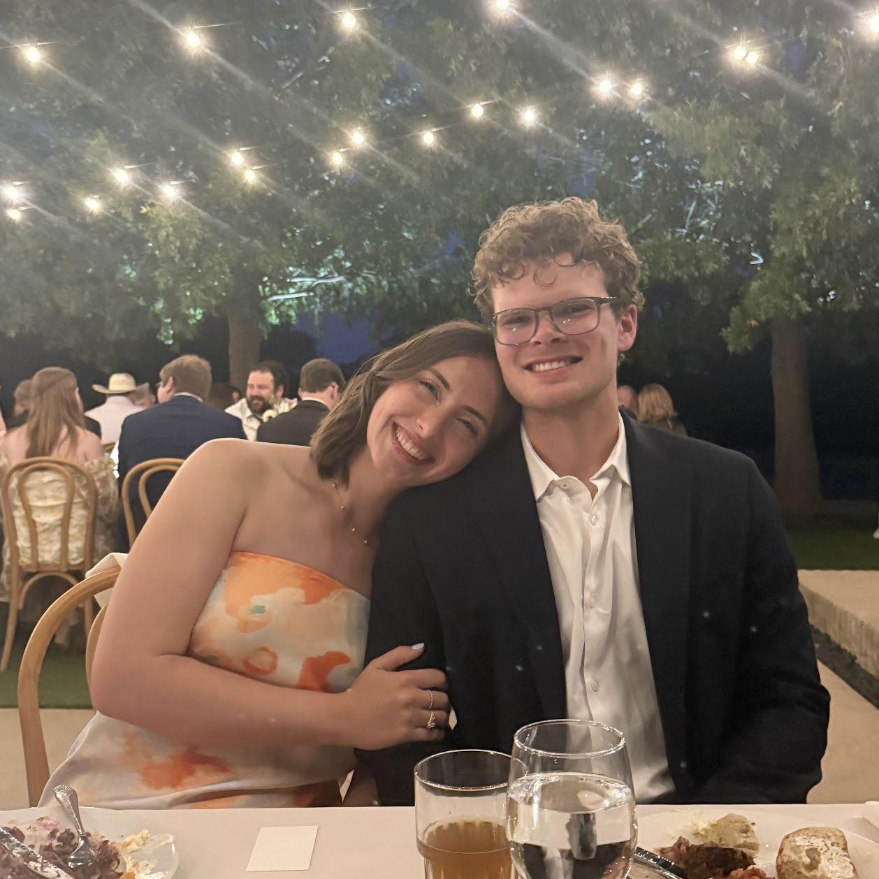 At the wedding of Aili (Ella's sister) and Skyler