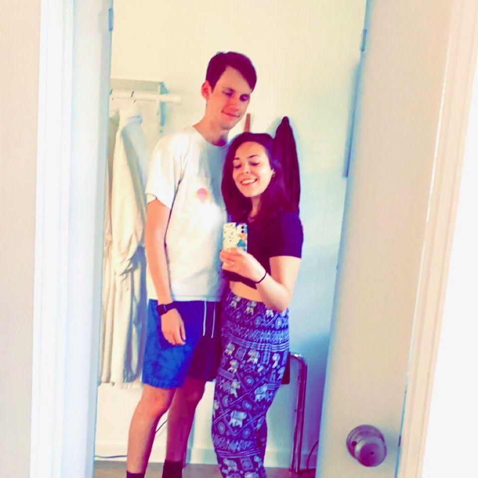 A year later, Sean and Lex took their first vacation to Montauk where they roasted marshmallows, walked by the beach, and talked for hours.