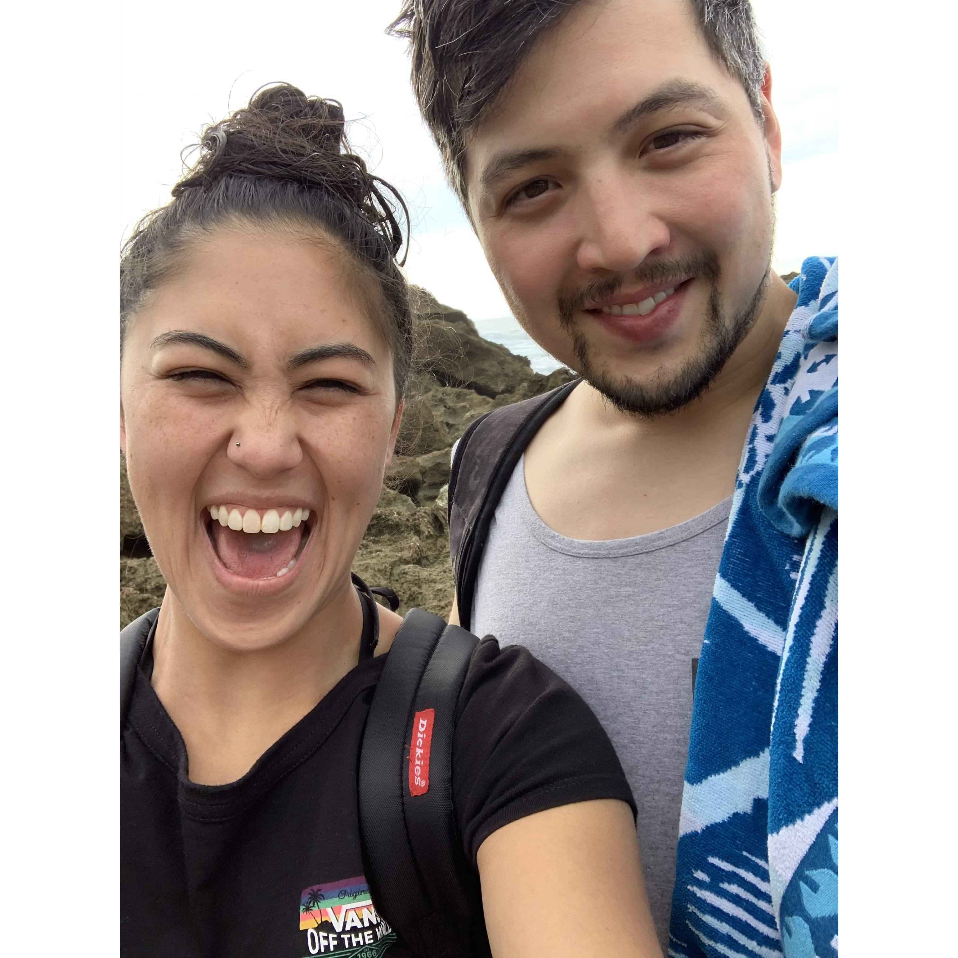first day adventuring in Hawaii