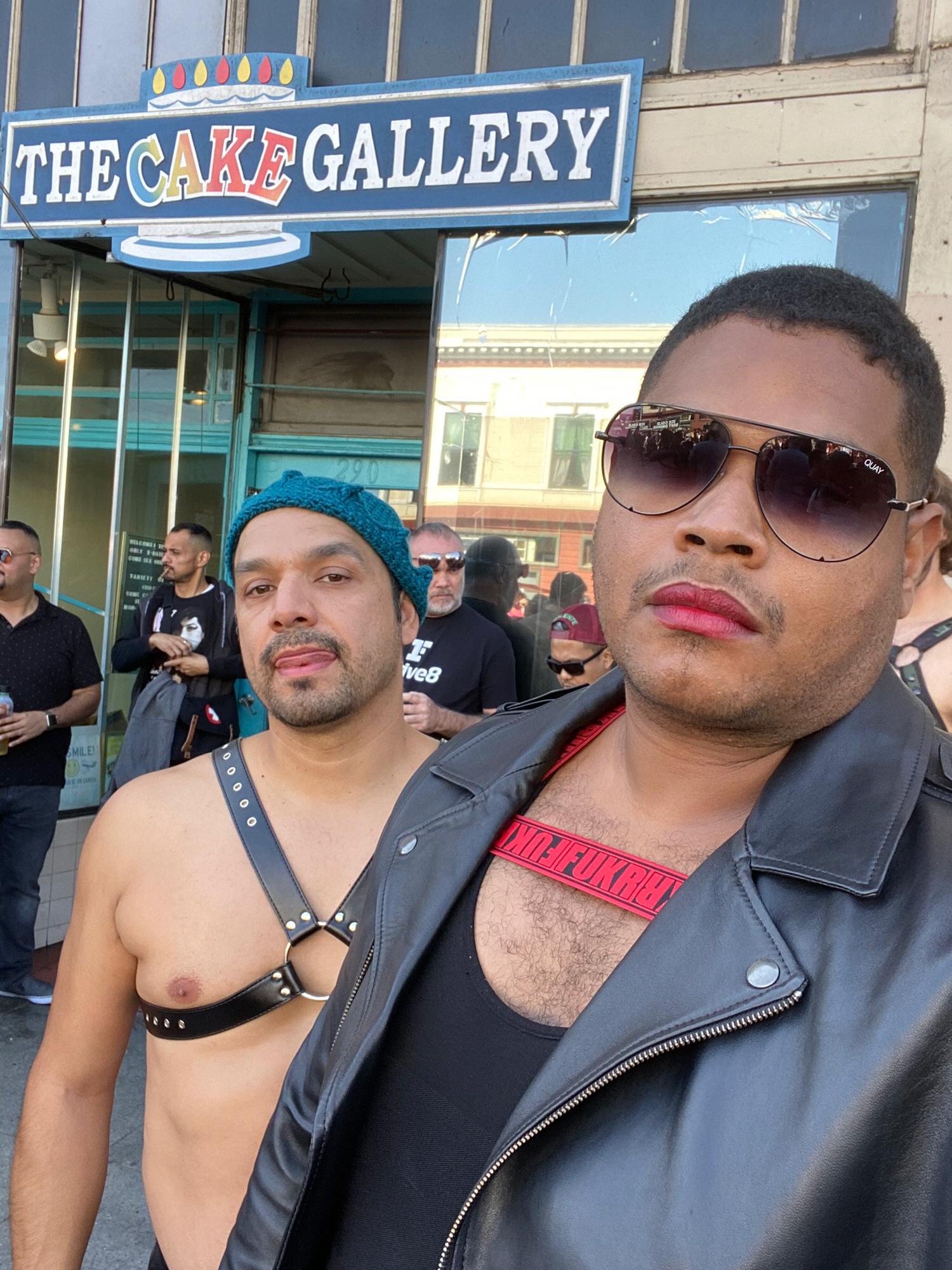 Letting our freak flag fly at Folsom Street Fair.