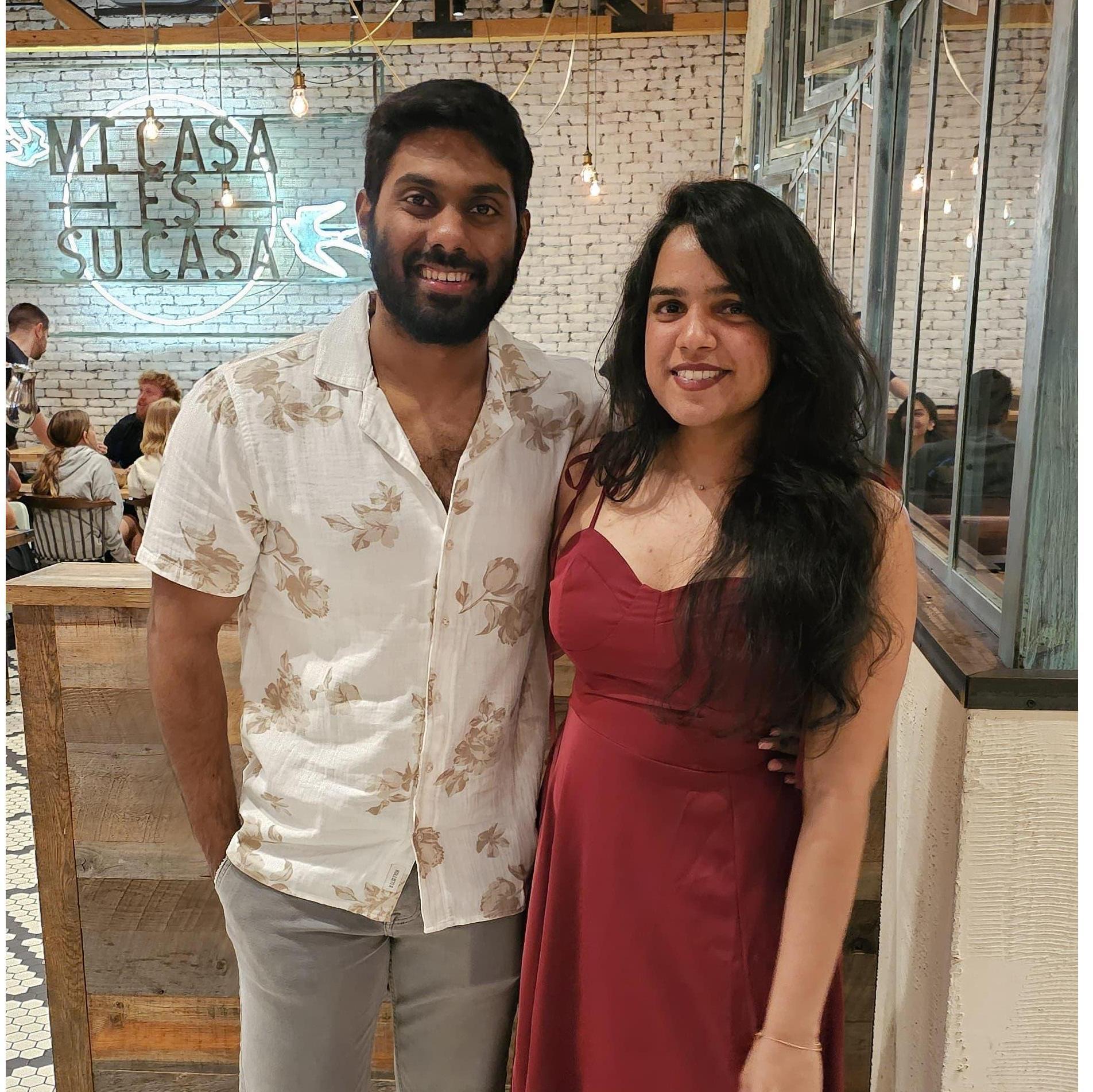 His First B'day together.