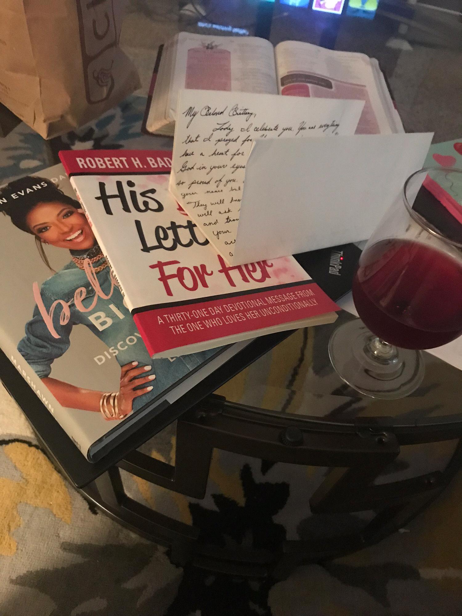 The very first handwritten letter he sent me in the mail...