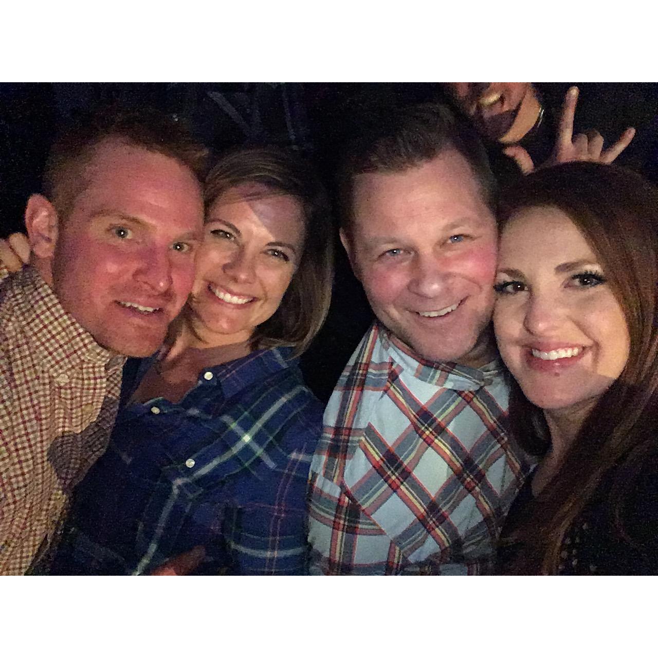 Our first concert together with Ruth & Chris- Eric Church in London